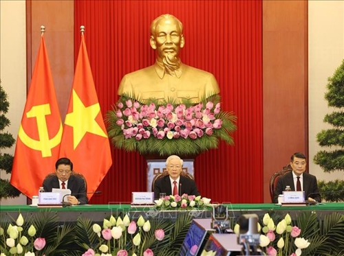 Tổng Bí thư Nguyễn Phú Trọng: Các quốc gia, chính đảng cần nêu cao tinh thần đoàn kết, cộng đồng trách nhiệm