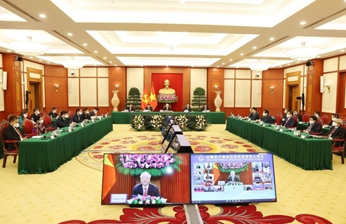 Tổng Bí thư Nguyễn Phú Trọng tham dự Hội nghị thượng đỉnh giữa Đảng Cộng sản Trung Quốc với các chính đảng trên thế giới