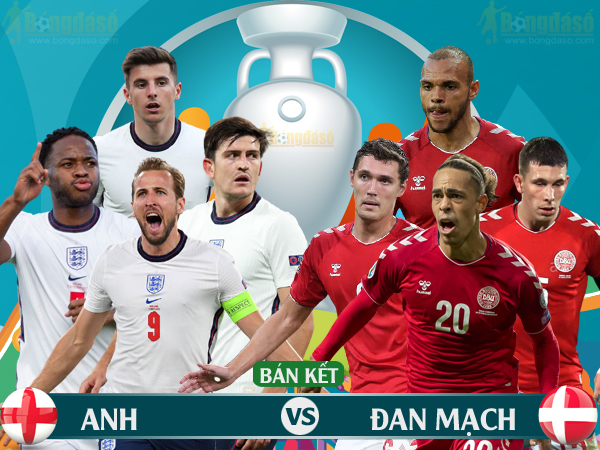 Đánh bại Đan Mạch, Đội tuyển Anh lần đầu tiên chơi trận chung kết Euro 