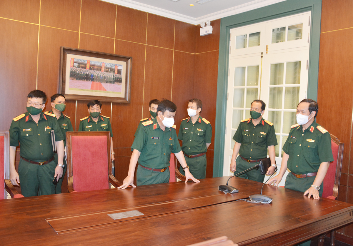 Ban chỉ đạo Phòng, chống dịch Covid-19 Bộ Quốc phòng họp triển khai nhiệm vụ