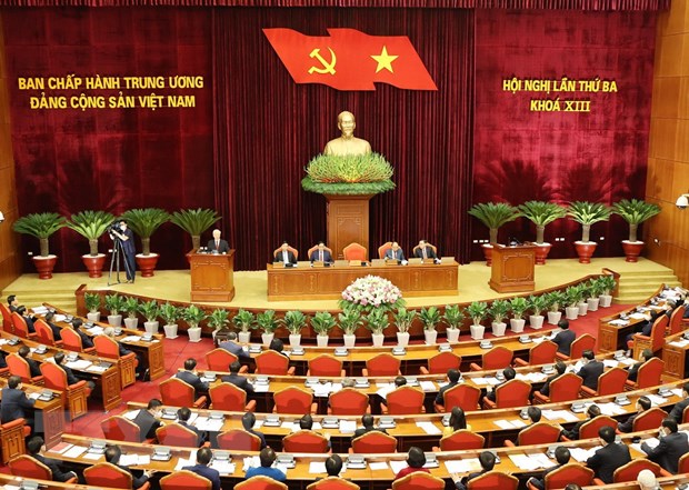 Ngày làm việc thứ 4 Hội nghị Trung ương 3 khóa XIII