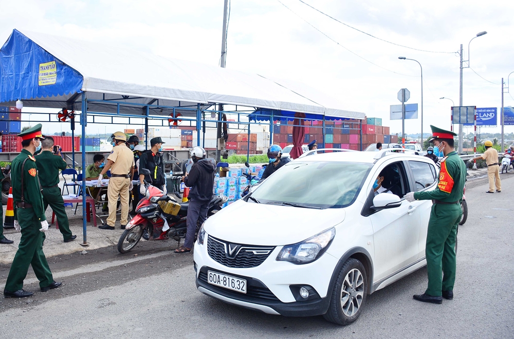 Ở mỗi chốt kiểm soát đều có sự phối hợp chặt chẽ, nhịp nhàng giữa các lực lượng.