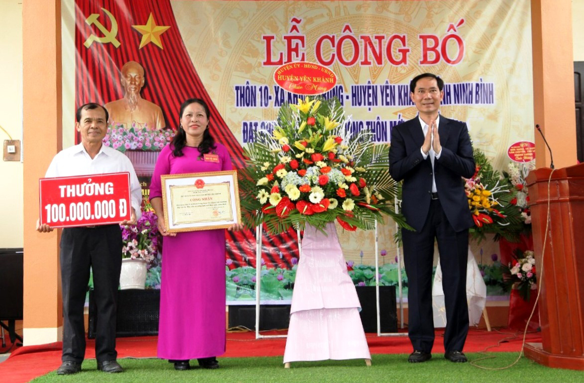 Niềm vui từ khu dân cư nông thôn mới kiểu mẫu