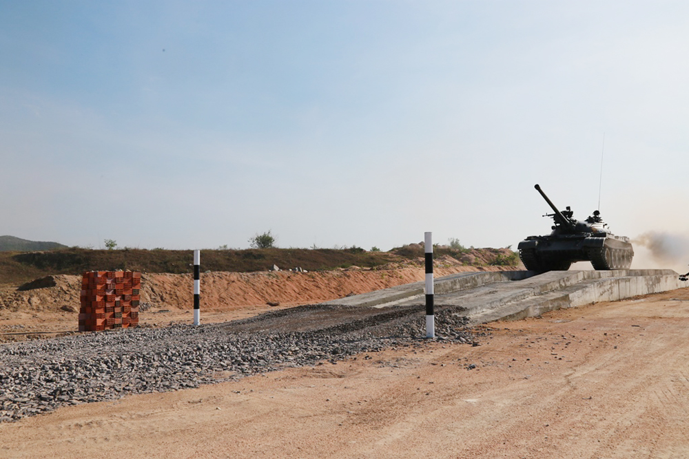 Đội tuyển xe tăng trước ngày hội tranh tài

