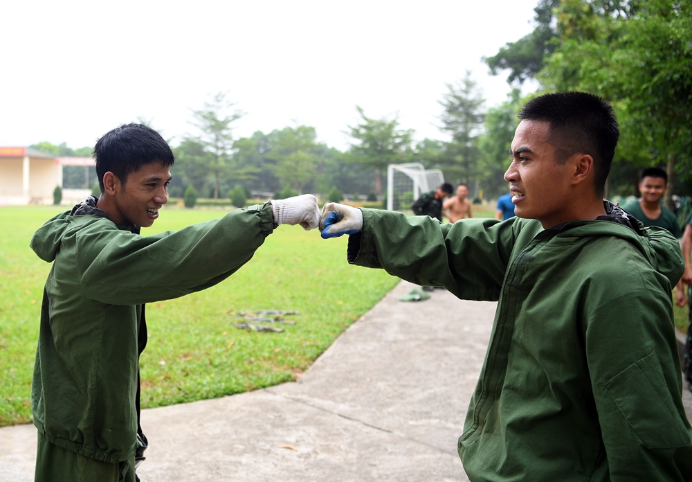 Tất cả đều chung một quyết tâm đạt thành tích cao và có huy chương ở nội dung thi đấu.