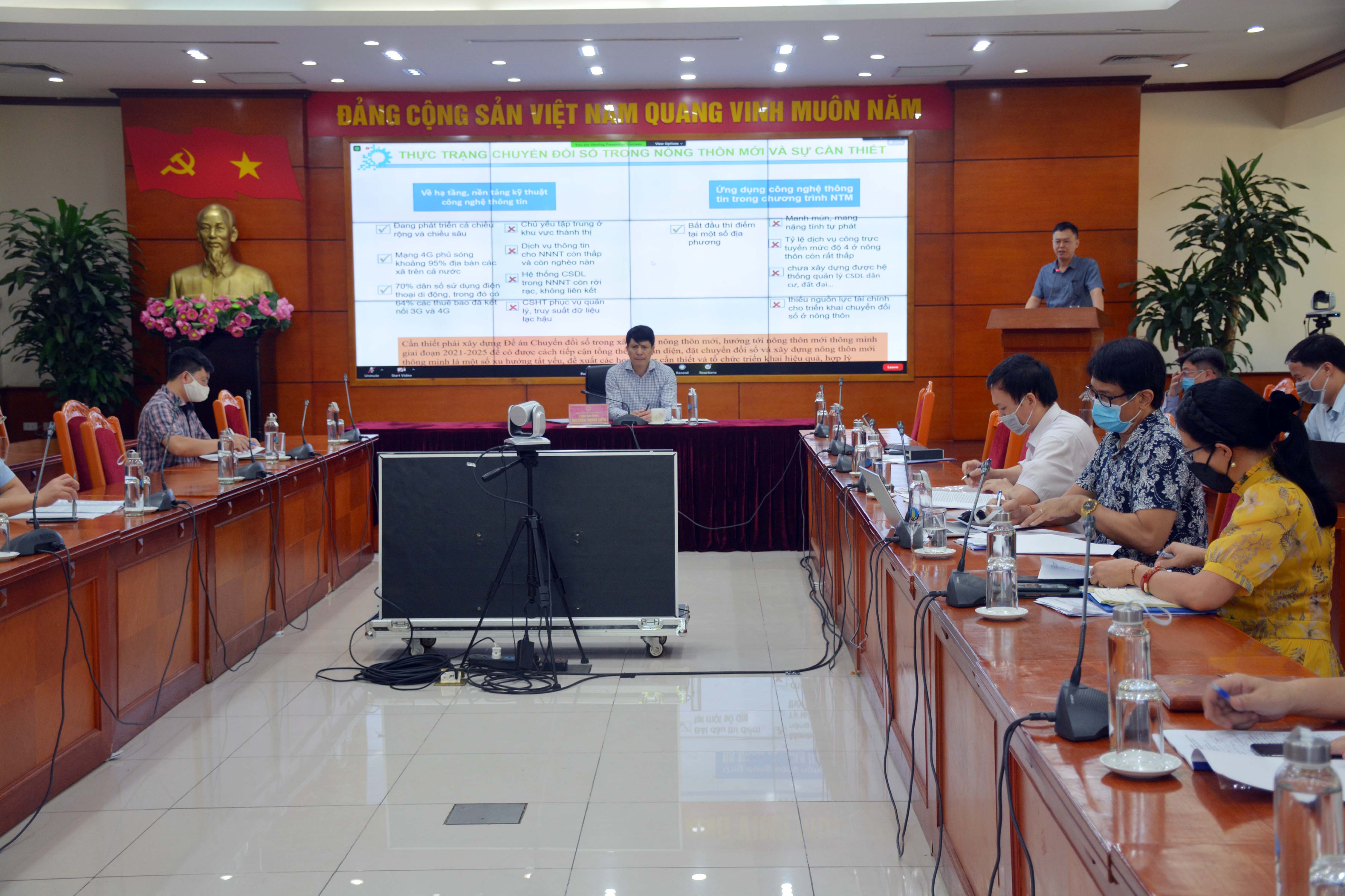 Chuyển đổi số trong xây dựng nông thôn mới giai đoạn 2021-2025