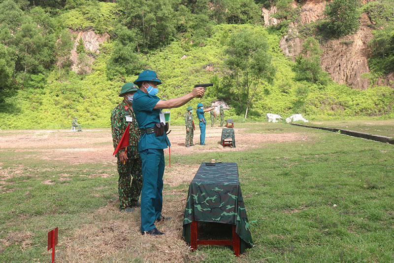 Bế mạc hội thi pháp luật về dân quân, tự vệ tỉnh Thanh Hóa