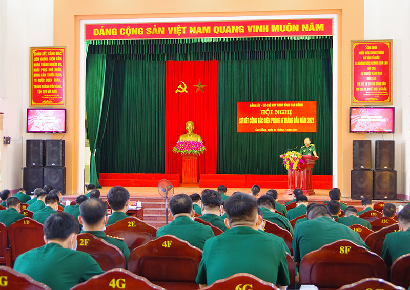 Bộ đội Biên phòng tỉnh Cao Bằng siết chặt công tác quản lý bảo vệ biên giới