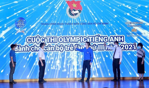 Khai mạc cuộc thi Olympic tiếng Anh dành cho cán bộ trẻ 