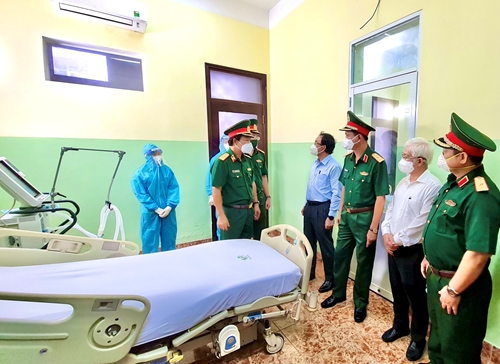 Bệnh viện Quân y 175, Bộ Quốc phòng ra mắt Trung tâm điều trị bệnh nhân Covid-19