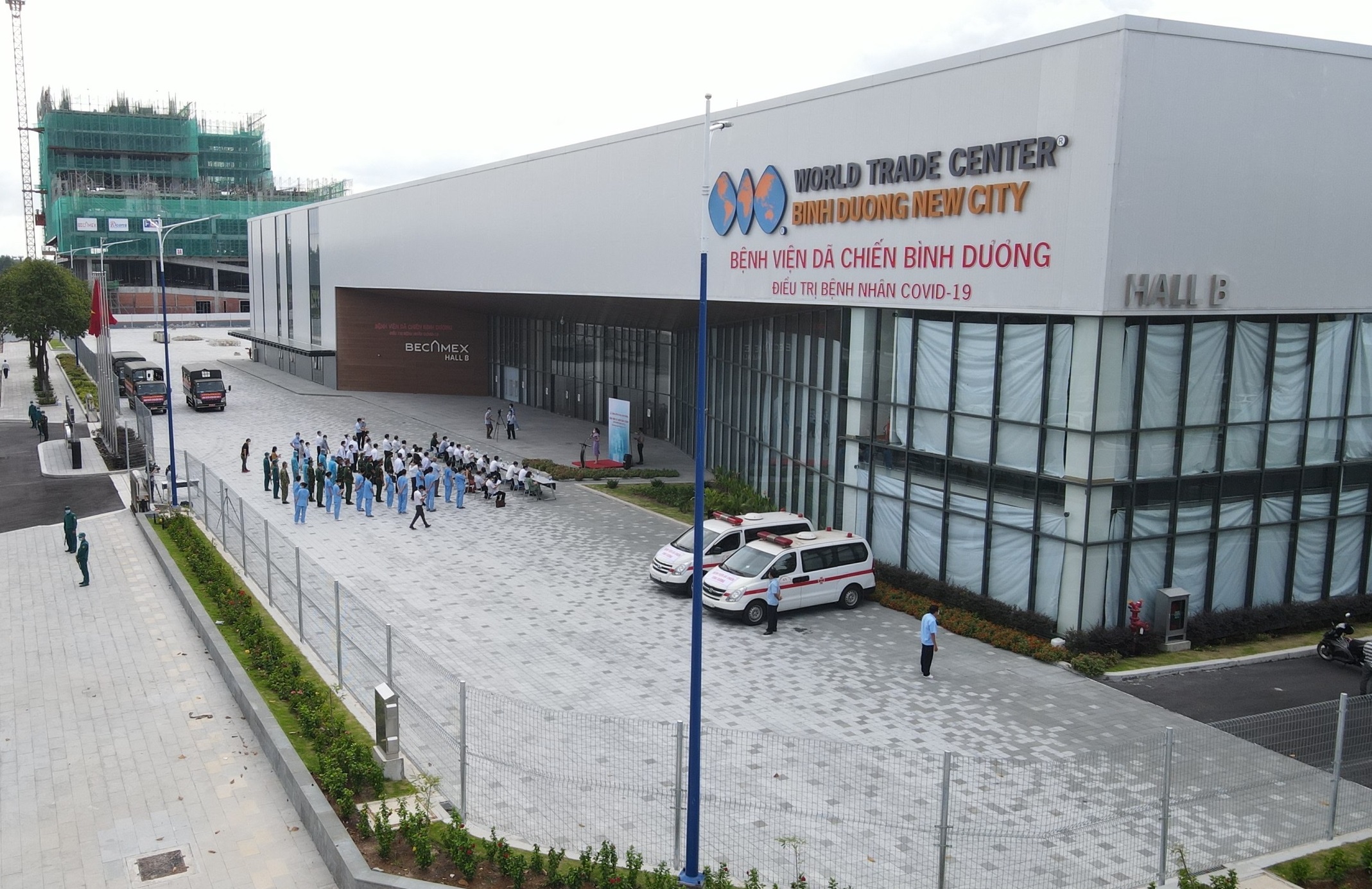 Bình Dương và Becamex IDC đưa vào hoạt động bệnh viện dã chiến quy mô 1.500 giường