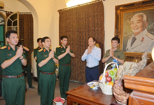 Đại tướng Phan Văn Giang tri ân các tướng lĩnh nguyên lãnh đạo Đảng, Nhà nước, Bộ Quốc phòng