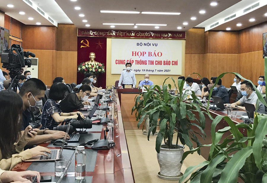 Bộ Nội vụ chưa đề nghị sáp nhập bất cứ một đơn vị hành chính cấp tỉnh nào