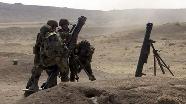 Xem pháo binh Syria tập luyện chuẩn bị cho Army Games 2021