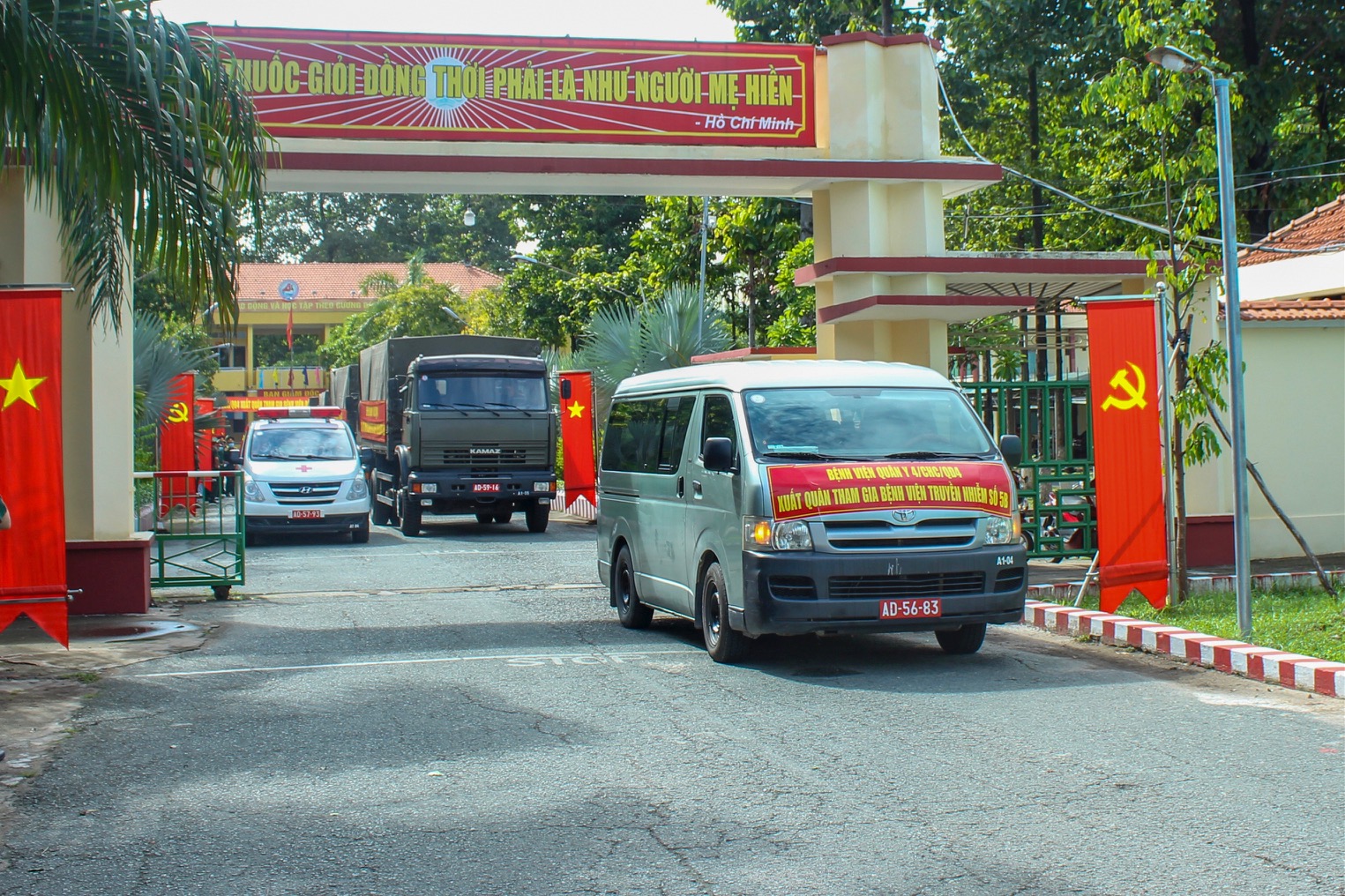 Bệnh viện Quân y 4 hỗ trợ các tỉnh phía Nam phòng, chống dịch Covid-19