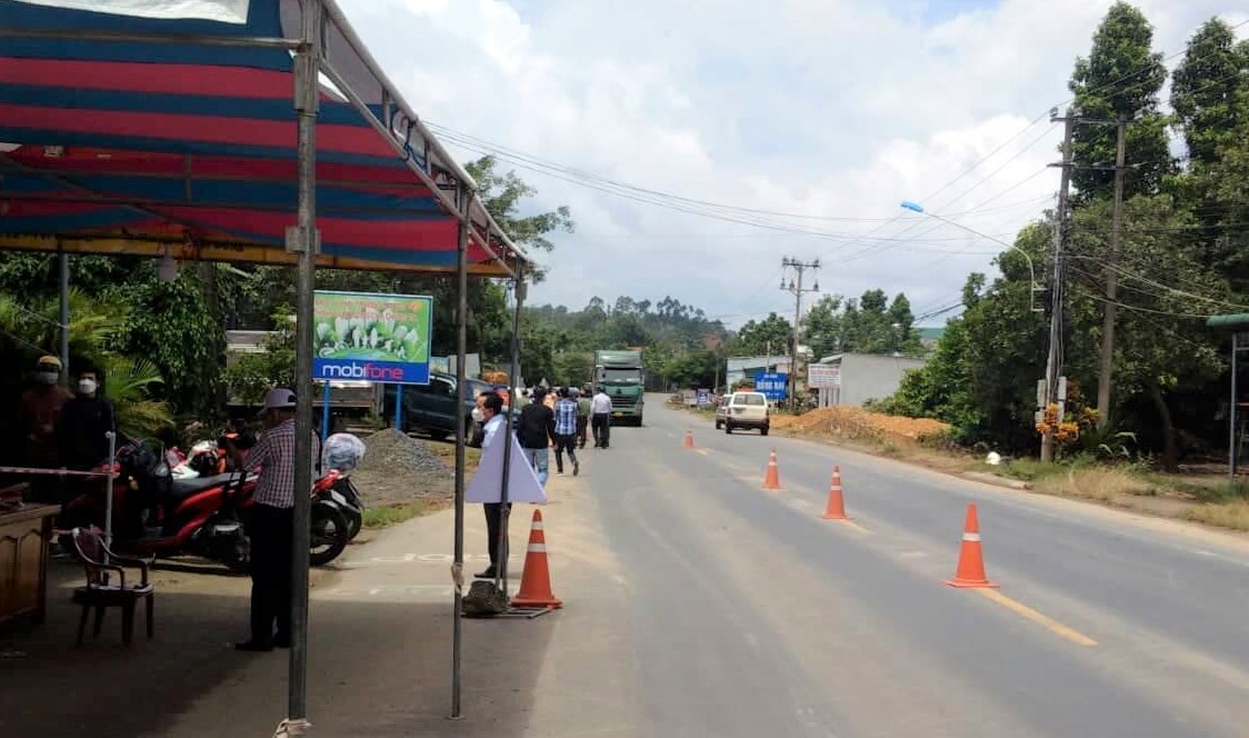 Lái xe phải có giấy xác nhận âm tính với virus SARS-CoV-2 khi vào tỉnh Lâm Đồng

