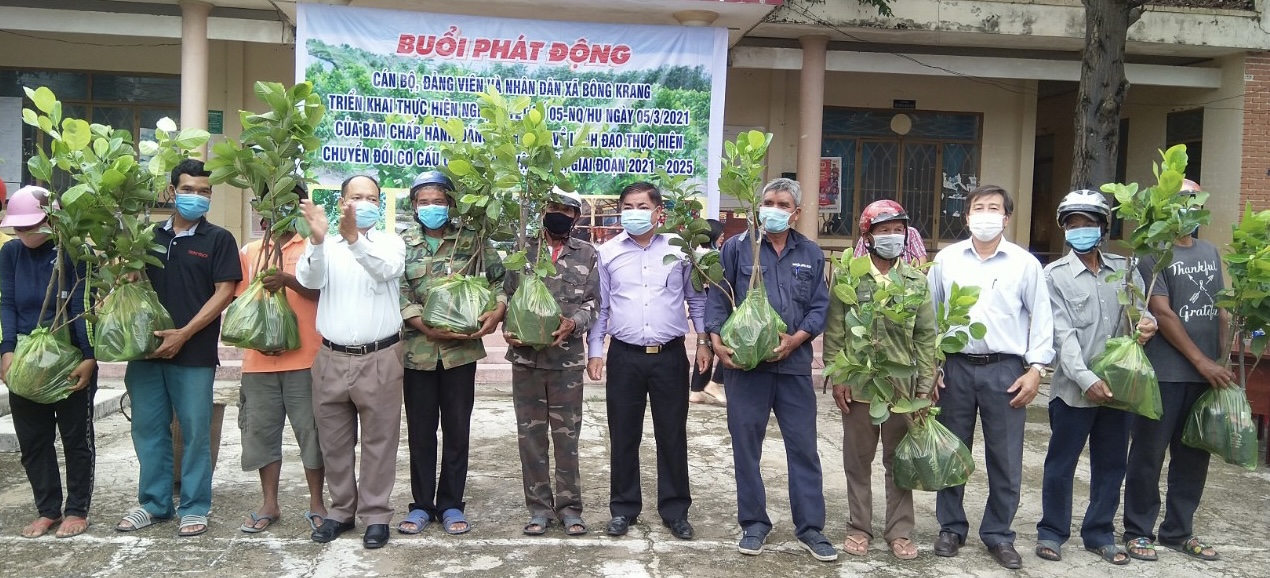 Giảm nghèo ở xã Bông Krang 