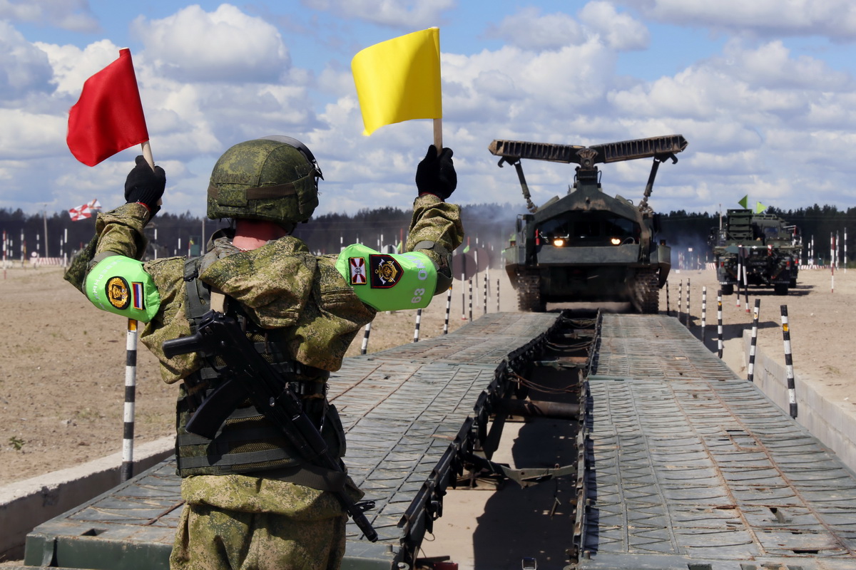 Công binh Nga thi tài, hướng tới Army Games-2021