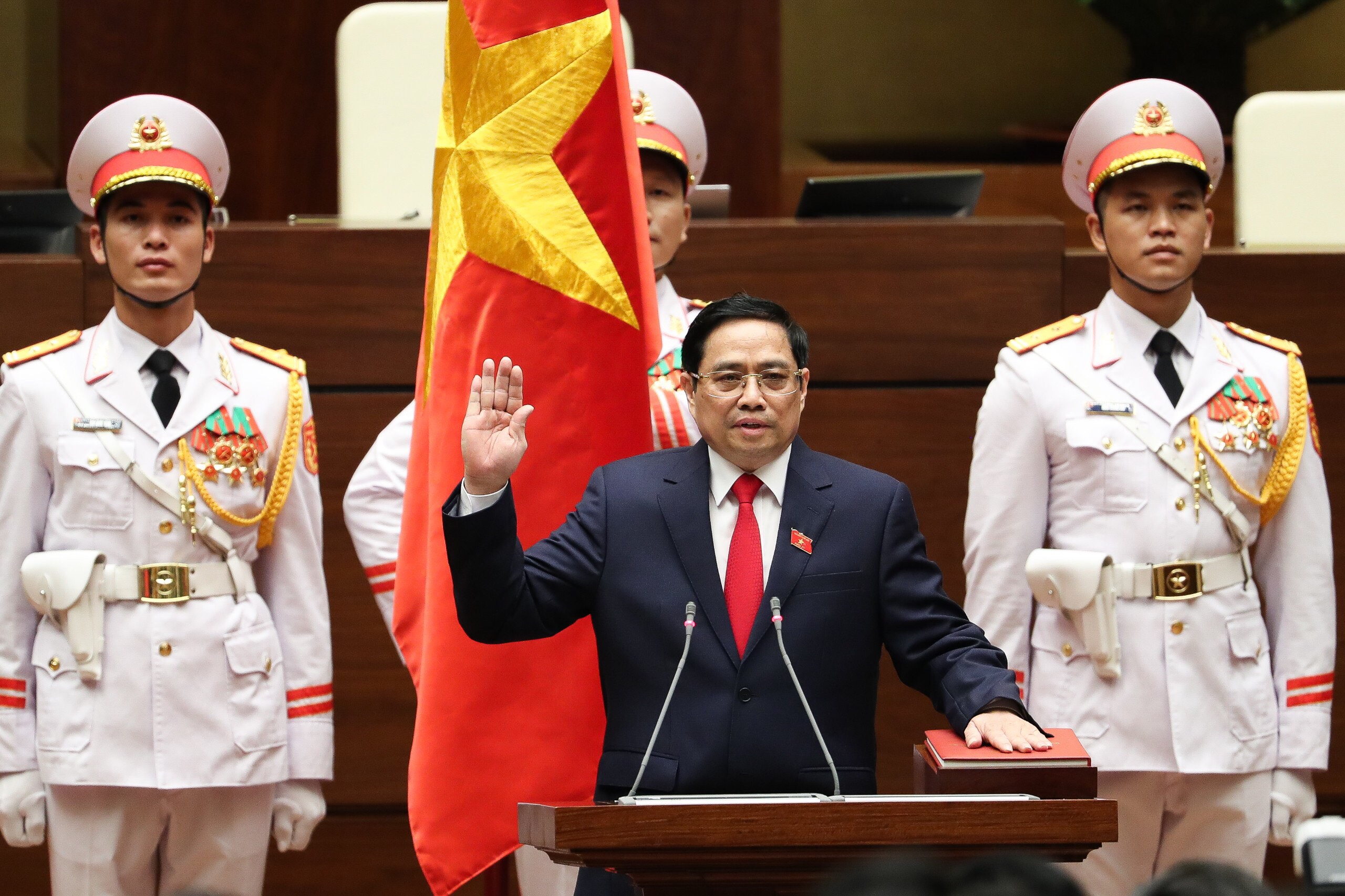 Đồng chí Phạm Minh Chính được Quốc hội bầu giữ chức Thủ tướng Chính phủ nhiệm kỳ 2021-2026 