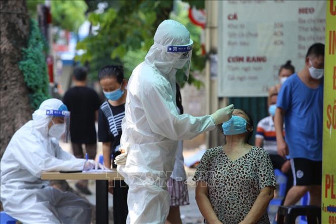 Hà Nội ghi nhận 24 ca dương tính với virus SARS-CoV-2