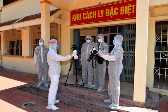 Đúng là phóng viên quân đội