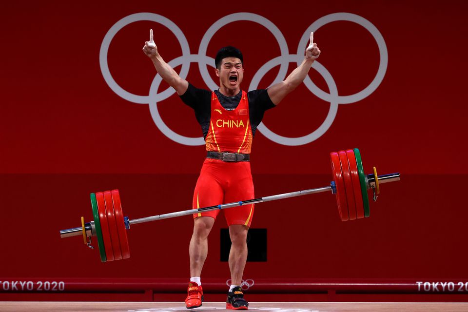 Đô cử Trung Quốc phá kỷ lục thế giới tại Olympic Tokyo 2020