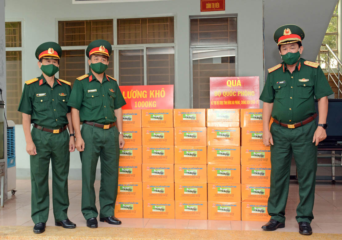 Thượng tướng Võ Minh Lương kiểm tra công tác phòng, chống dịch tại Đồng Nai