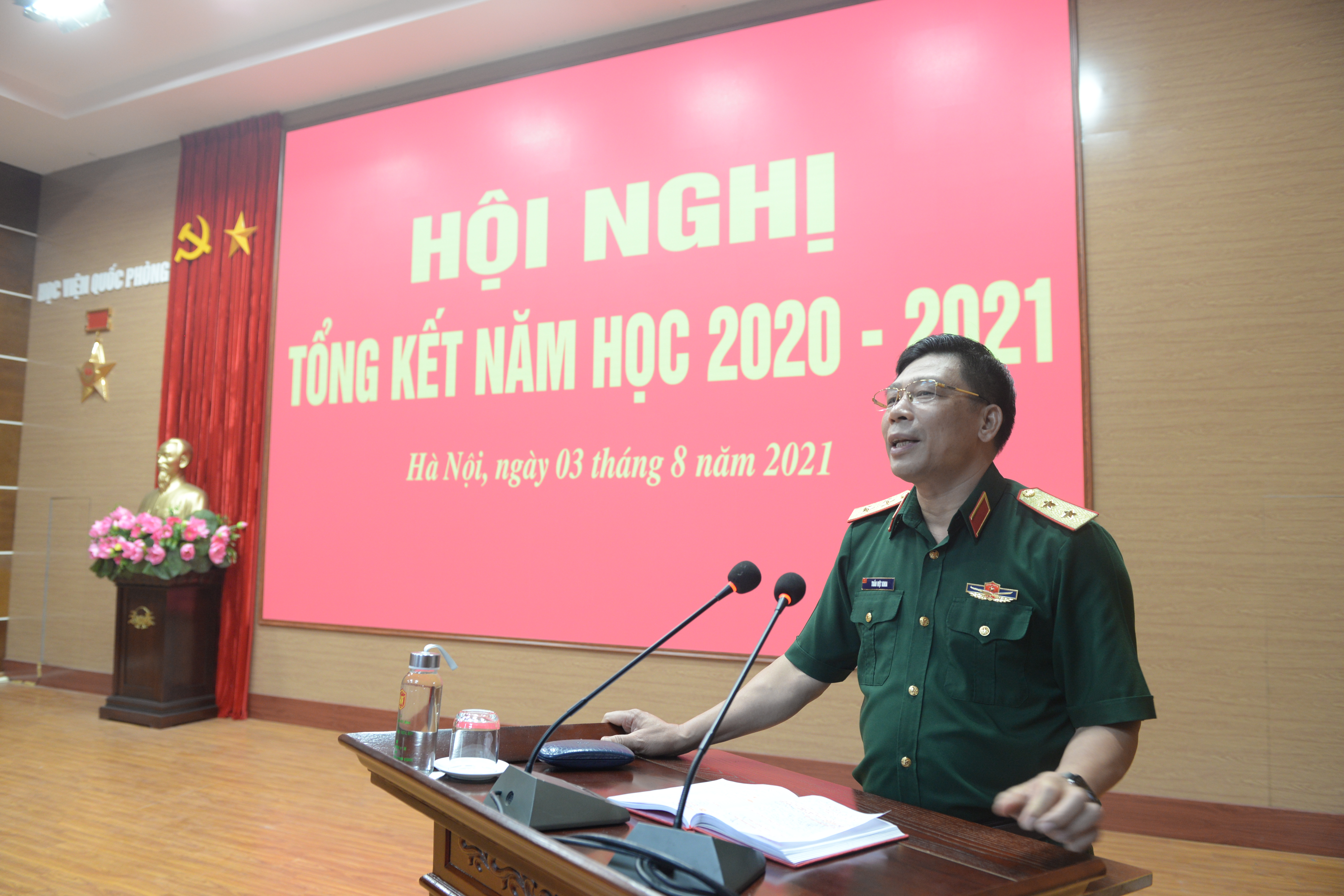 Học viện Quốc phòng tổng kết năm học 2020-2021