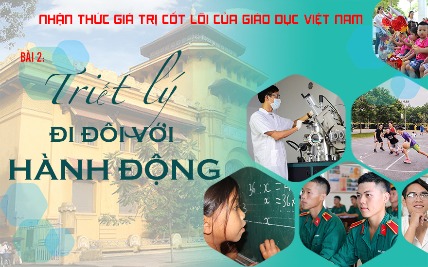 Bài 2: Triết lý đi đôi với hành động