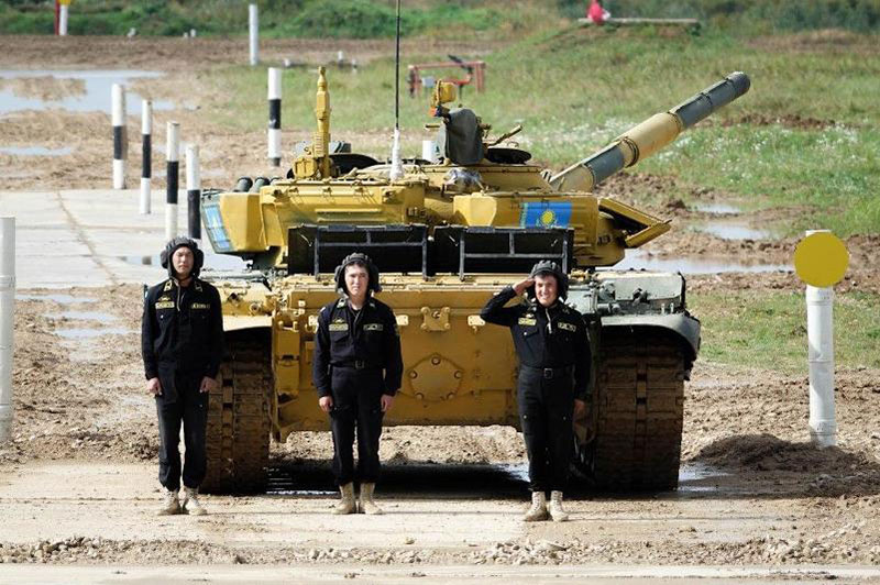 Đội tuyển xe tăng Kazakhstan sẵn sàng đua tài tại Army Games 2021