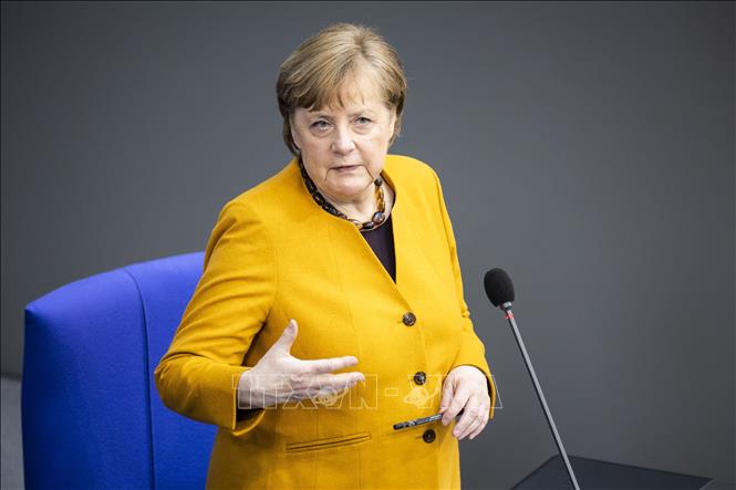 Uy tín của Thủ tướng Đức Angela Merkel tăng mạnh