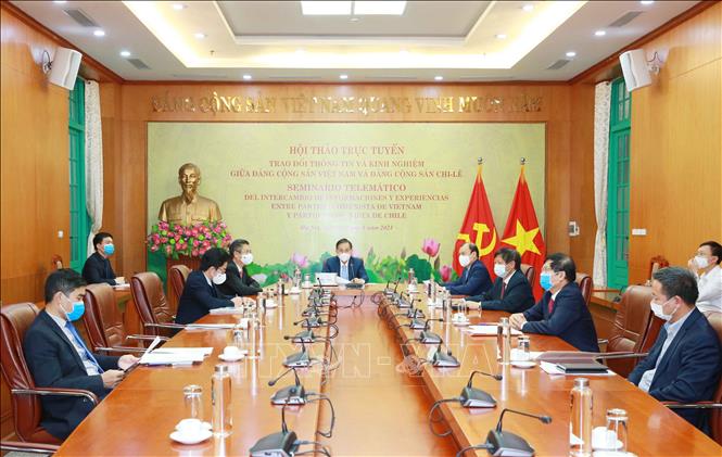 Thúc đẩy hợp tác giữa Đảng ta và Đảng Cộng sản Chile