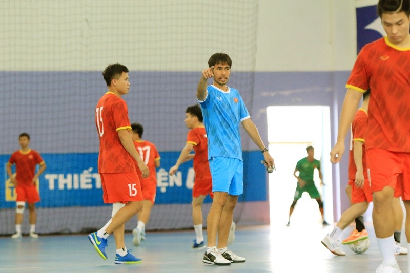 Đội tuyển futsal Việt Nam đổi kế hoạch tập luyện