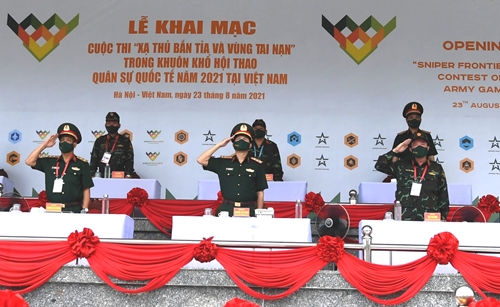 Tích cực chuẩn bị cho Lễ khai mạc Army Games 2021 tại Việt Nam