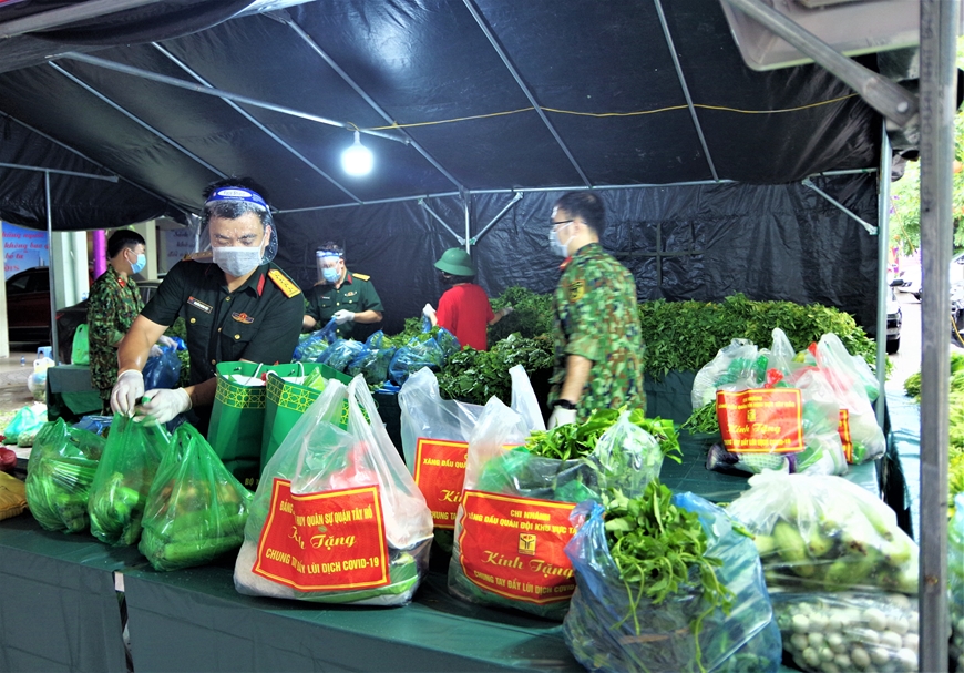 Các đơn vị, địa phương tích cực phòng, chống dịch Covid-19 