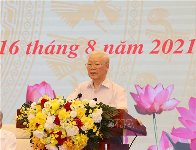 Tổng Bí thư Nguyễn Phú Trọng: Tiếp tục tăng cường xây dựng và củng cố vững chắc khối đại đoàn kết toàn dân tộc