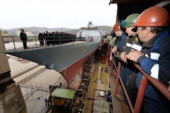 Sức mạnh 2 chiến hạm của Hải quân Liên bang Nga sẽ tranh “Cúp biển”