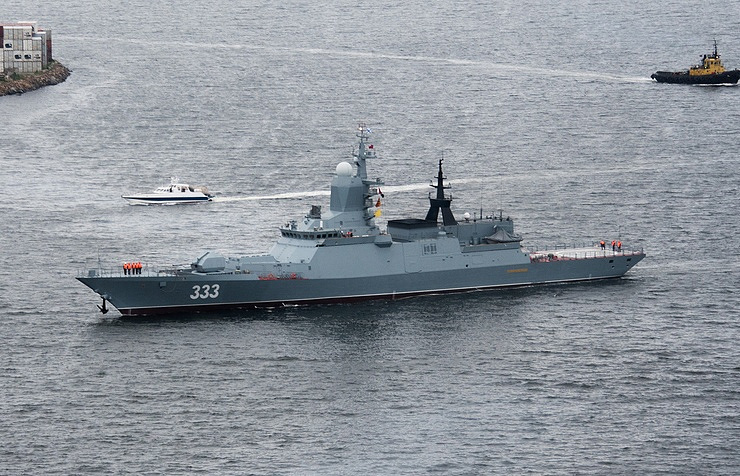 Sức mạnh 2 chiến hạm của Hải quân Liên bang Nga sẽ tranh “Cúp biển” 