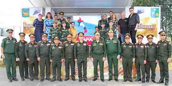 “Đội quân Văn hóa” Lào sẵn sàng tranh tài tại Army Games 2021