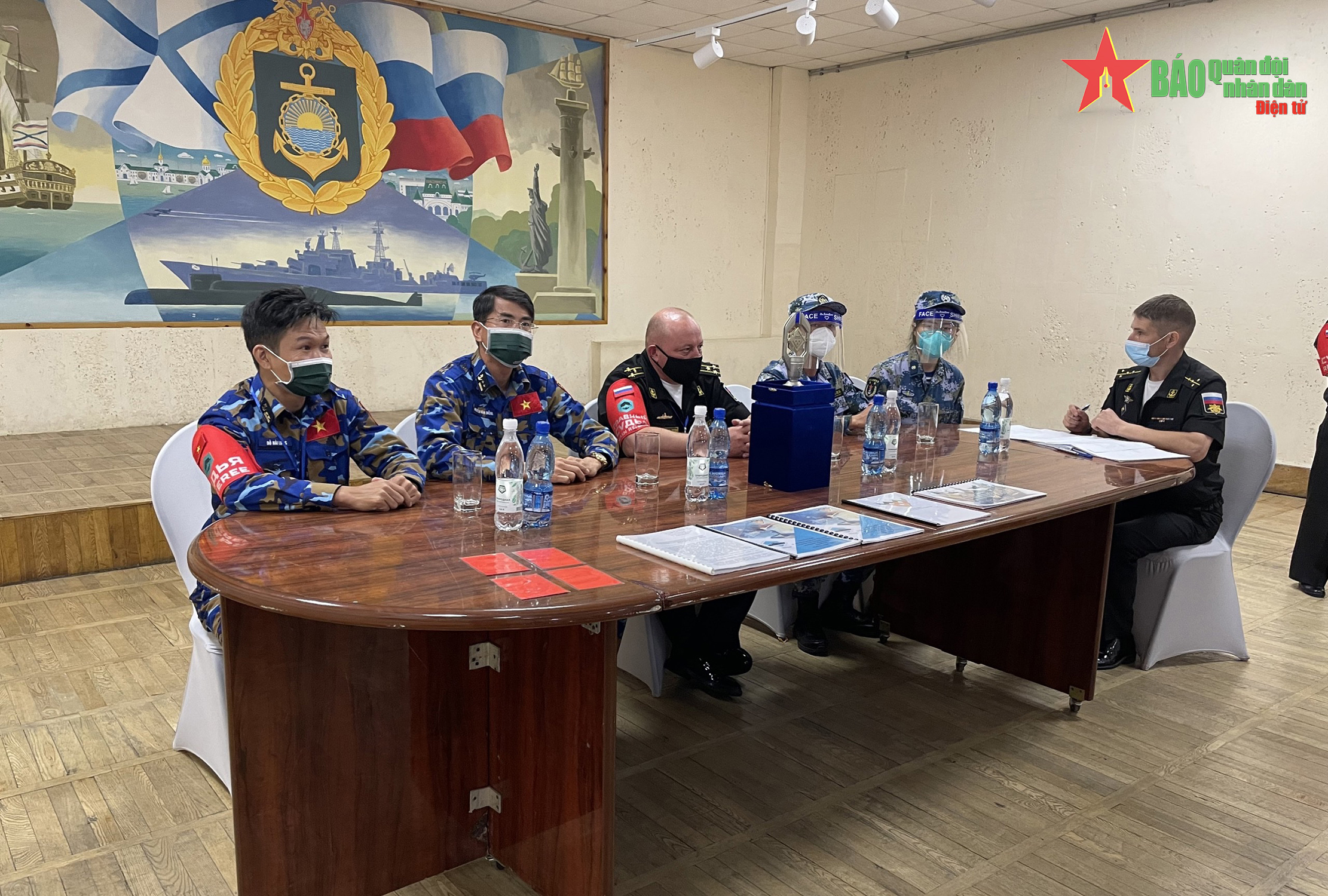 Bốc thăm môn thi “Cúp biển” trong khuôn khổ Army Games 2021