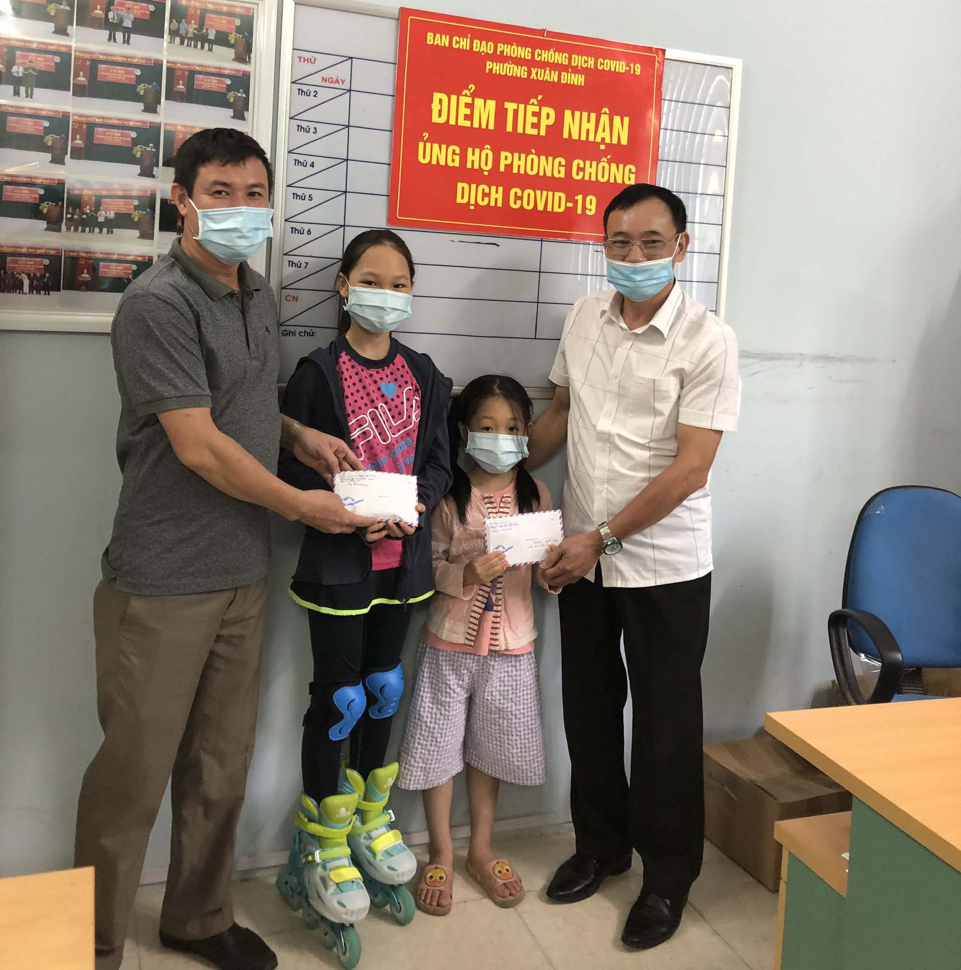 “Cho con được ủng hộ tiền mua vaccine”