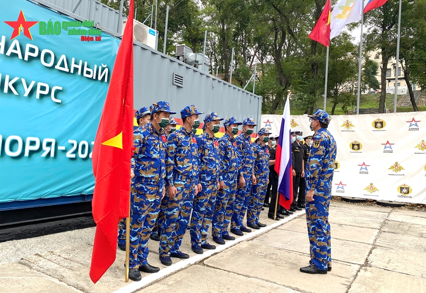 Đội tuyển Hải quân Việt Nam tiếp tục "đại thắng": Đoạt Đồng giải Nhất cùng đội tuyển Nga ở nội dung chống chìm