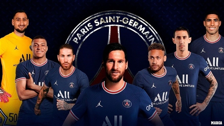 Đội hình PSG. Ảnh: VTC.