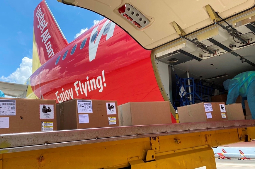 Vietjet nỗ lực hỗ trợ công tác phòng, chống dịch Covid-19