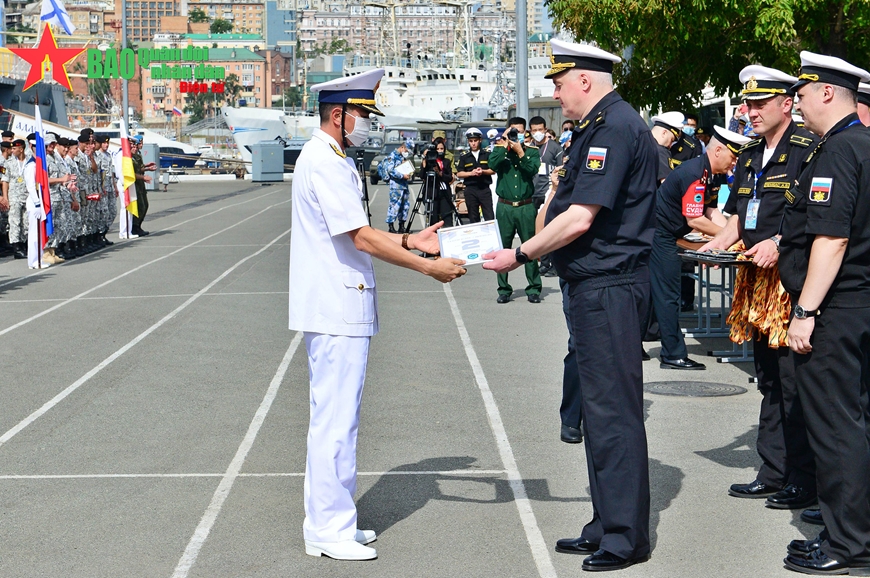 Bế mạc môn thi “Cúp biển”, Bộ đội Hải quân Việt Nam thắng lớn