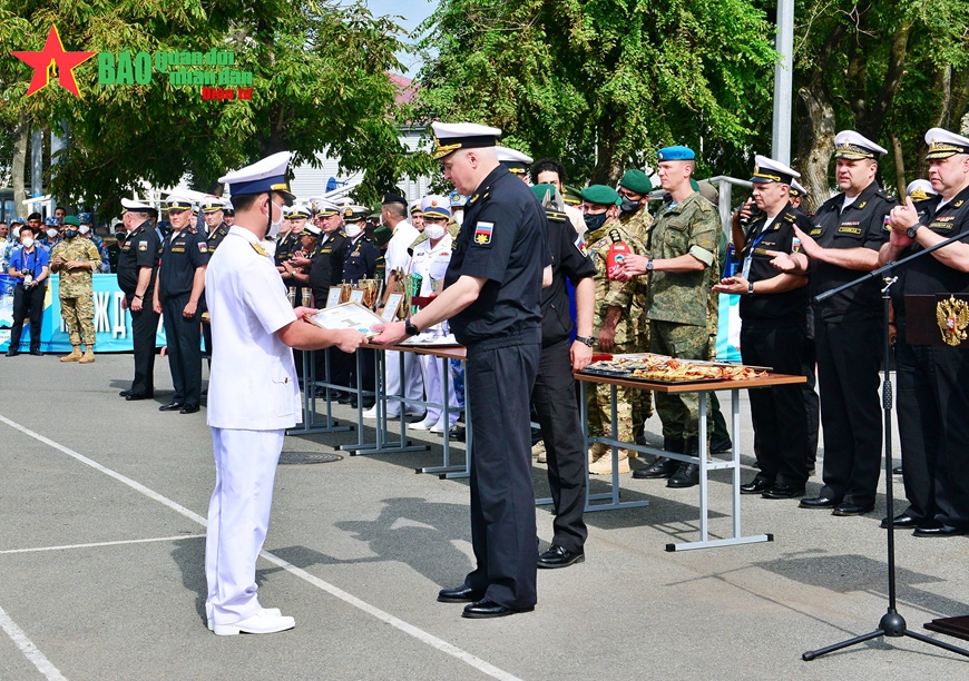 Bế mạc môn thi “Cúp biển”, Bộ đội Hải quân Việt Nam thắng lớn