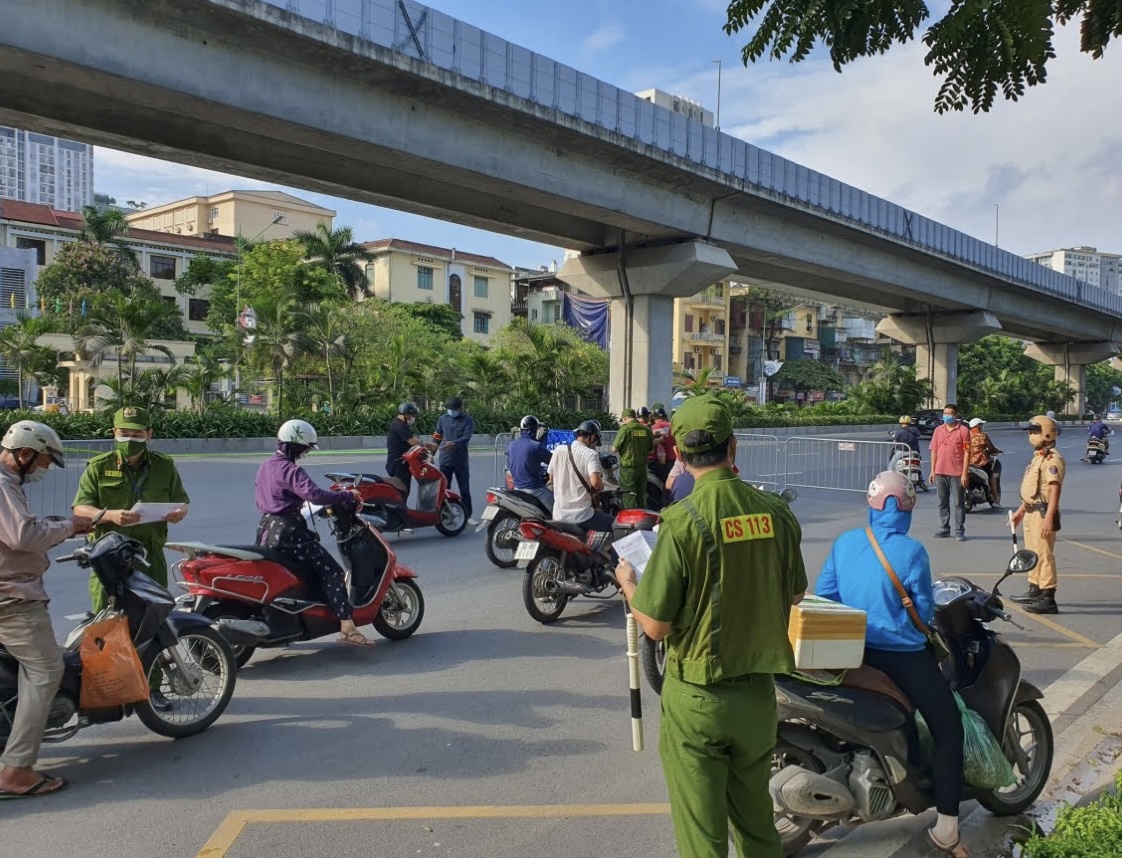 Hà Nội: Hơn 1 tỷ đồng xử phạt các vi phạm phòng, chống dịch