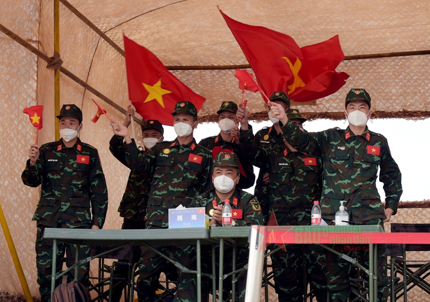 Ngày thi đấu xuất sắc của Đội tuyển Hóa học Quân đội nhân dân Việt Nam
