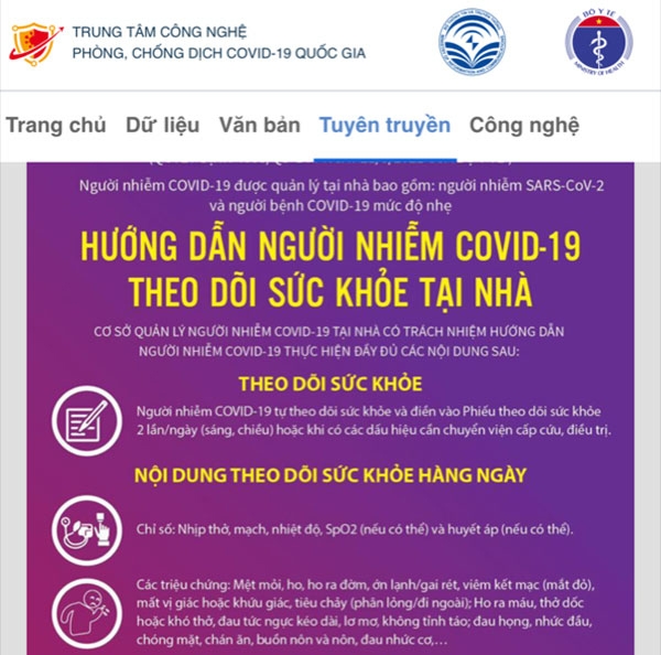 Ra mắt Cẩm nang điện tử phòng, chống dịch Covid-19