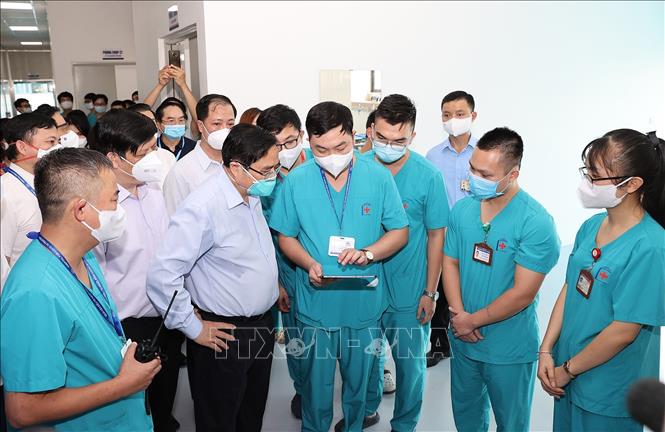 Thủ tướng Phạm Minh Chính thị sát phòng, chống dịch Covid-19 tại Hà Nội

